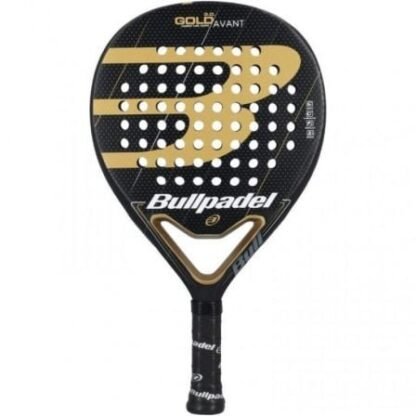 Pala de pádel bullpadel gold 3.0 2021/ negra y dorada