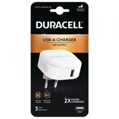 Cargador de pared duracell dracusb12w-eu/ 1xusb/ 2.4a - Imagen 2