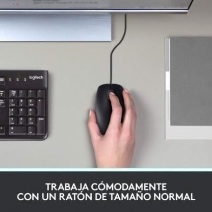 Ratón logitech b100 oem/ hasta 800 dpi - Imagen 5