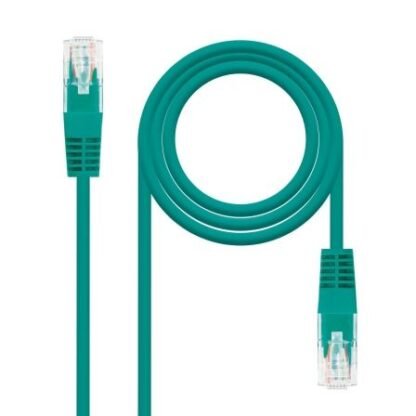 Cable de red rj45 utp nanocable 10.20.0400-gr/ cat.6/ 50cm/ verde - Imagen 2