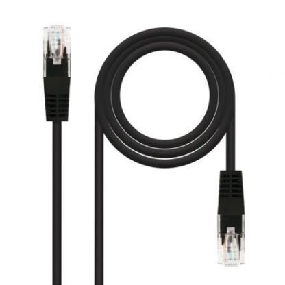 Cable de red rj45 utp nanocable 10.20.0400-l25-bk cat.6/ 25cm/ negro - Imagen 2