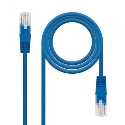 Cable de red rj45 utp nanocable 10.20.0400-l25-bl cat.6/ 25cm/ azul - Imagen 2