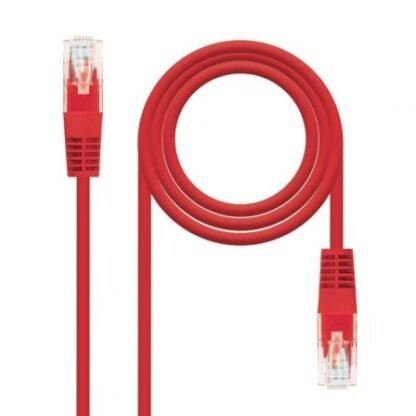 Cable de red rj45 utp nanocable 10.20.0400-l25-r cat.6/ 25cm/ rojo - Imagen 2