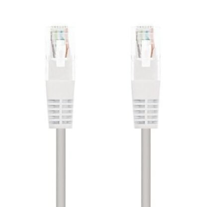 Cable de red rj45 utp nanocable 10.20.0401-w cat.6/ 1m/ blanco