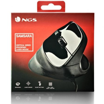 Ratón ergonómico ngs samsara/ hasta 3200 dpi - Imagen 5