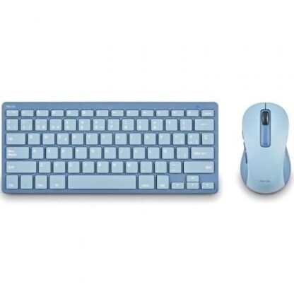 Teclado y ratón inalámbricos ngs fantasy kit blue/ azul - Imagen 3