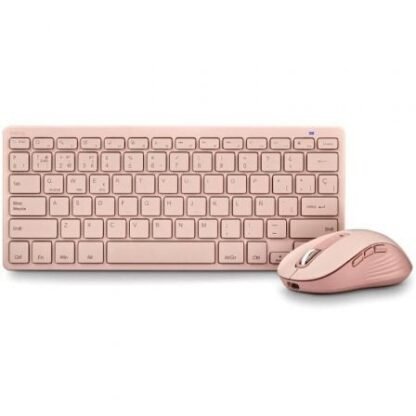 Teclado y ratón inalámbricos ngs fantasy kit pink/ rosa - Imagen 2