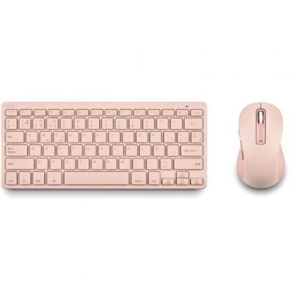 Teclado y ratón inalámbricos ngs fantasy kit pink/ rosa - Imagen 3