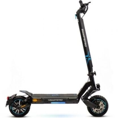 Patinete eléctrico smartgyro crossover dual max 2 lr certificado/ motor 1000w/ ruedas 10"/ 25km/h/ autonomía 70km/ negro - Imagen 4