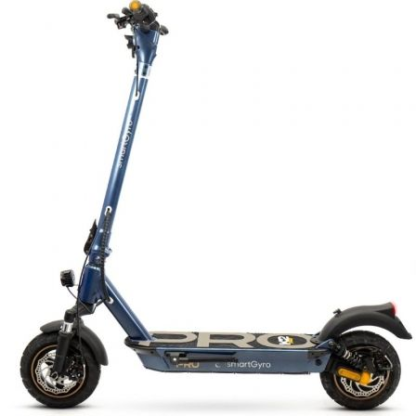 Patinete eléctrico smartgyro k2 pro blue certificado/ motor 1000w/ ruedas 10"/ 25km/h /autonomía 60km/ azul - Imagen 4