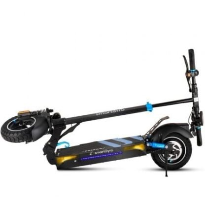 Patinete eléctrico smartgyro speedway certificado/ motor 800w/ ruedas 10"/ 25km/h /autonomía 50km/ negro y azul - Imagen 5