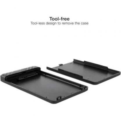 Caja externa para disco duro de 2.5" tooq tqe-2500b/ usb 3.1/ sin tornillos - Imagen 3