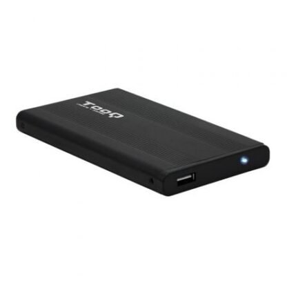 Caja externa para disco duro de 2.5" tooq tqe-2510b/ usb 2.0