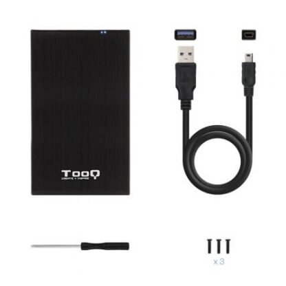 Caja externa para disco duro de 2.5" tooq tqe-2522b/ usb 3.1 - Imagen 5