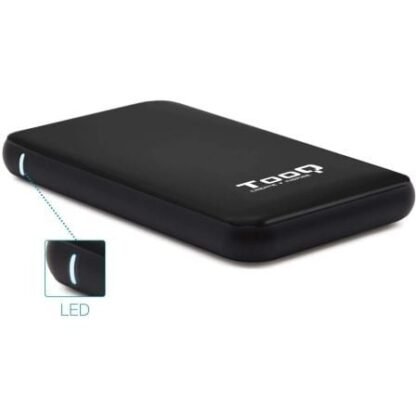 Caja externa para disco duro de 2.5" tooq tqe-2528b/ usb 3.1/ sin tornillos - Imagen 2