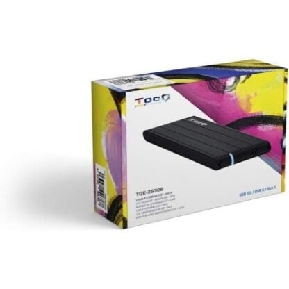 Caja externa para disco duro de 2.5" tooq tqe-2530b/ usb 3.1 - Imagen 5