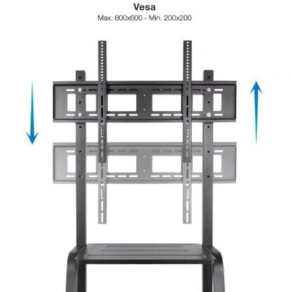 Soporte de suelo ajustable con ruedas tooq fs20101m-b para tv de 37-100"/ hasta 150kg - Imagen 3