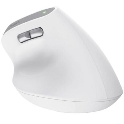 Ratón ergonómico inalámbrico trust bayo ii/ batería recargable/ hasta 2400 dpi/ blanco - Imagen 5