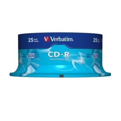 Cd-r verbatim datalife 52x/ tarrina-25uds