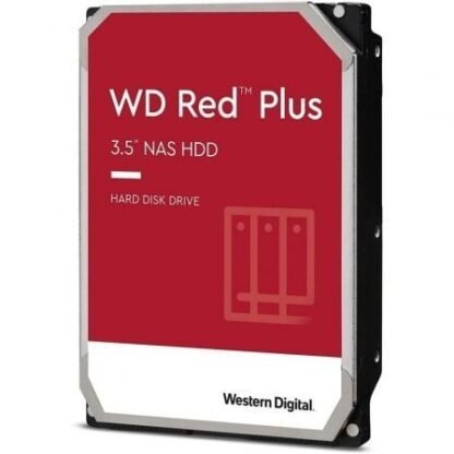 Disco duro western digital wd red plus nas 10tb/ 3.5"/ sata iii/ 256mb