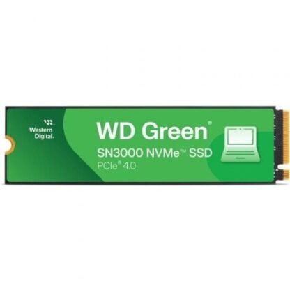 Disco ssd western digital wd green sn3000 1tb/ m.2 2280 pcie/ full capacity