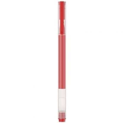 Bolígrafos de tinta de gel xiaomi mi high-capacity gel pen/ 10 unidades/ rojos - Imagen 2