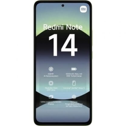 Smartphone xiaomi redmi note 14 6gb/ 128gb/ 6.67"/ verde - Imagen 2