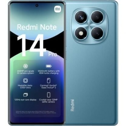 Smartphone xiaomi redmi note 14 pro 8gb/ 256gb/ 6.67"/ azul