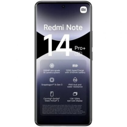 Smartphone xiaomi redmi note 14 pro+ 8gb/ 256gb/ 6.67"/ 5g/ negro - Imagen 2