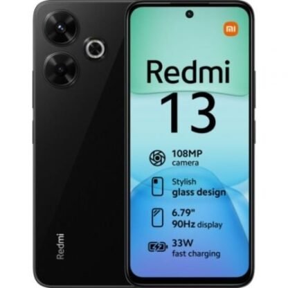 Smartphone xiaomi redmi 13 6gb/ 128gb/ 6.79"/ negro medianoche