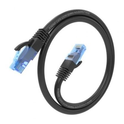 Cable de red rj45 awg26 cca utp aisens a135-0851 cat.6/ 15m/ negro - Imagen 2