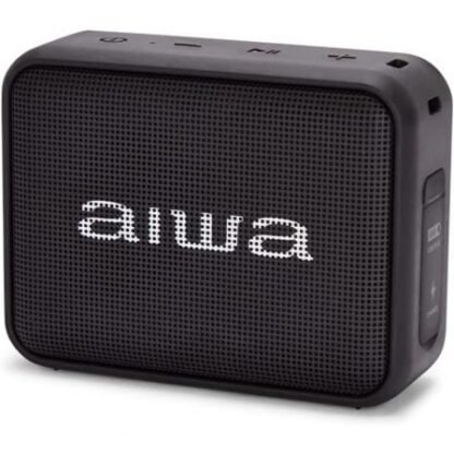 Altavoz con bluetooth aiwa bs-200bk/ 6w rms/ 1.0