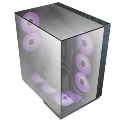 Caja gaming torre mars gaming mc-3gfpro/ cristal cromado - Imagen 2