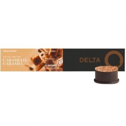 Cápsula delta caramelo para cafeteras delta/ caja de 10