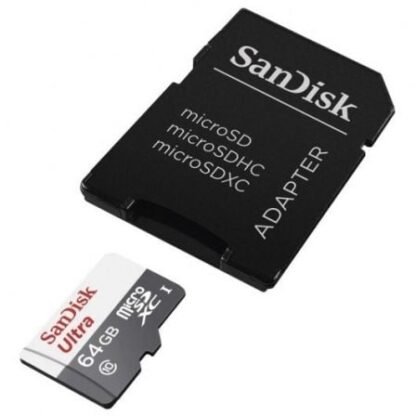 Tarjeta de memoria sandisk ultra 64gb microsd xc con adaptador/ clase 10/ 100mb/s - Imagen 3
