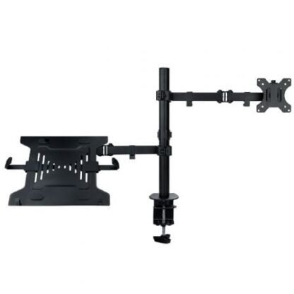 Soporte de mesa orientable/ inclinable tooq db1200tn-b para tv y portátil de 13-32" - Imagen 3