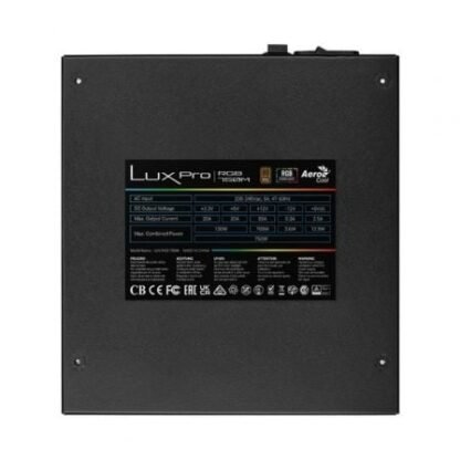 Fuente de alimentación aerocool luxpro rgb750m/ 750w/ ventilador 14cm/ 80 plus bronze - Imagen 5