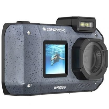 Cámara digital deportiva agfaphoto realishot wp9500/ 24mp/ negra - Imagen 3