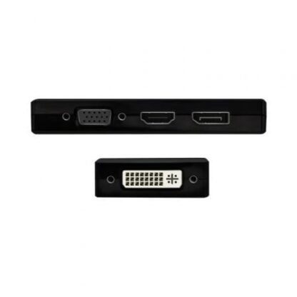 Conversor usb tipo-c aisens a109-0679/ hdmi hembra - vga hembra - dvi hembra - displayport hembra/ 15cm/ negro - Imagen 3
