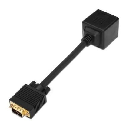 Duplicador svga aisens a113-0080/ vga macho - 2x vga hembra - Imagen 2