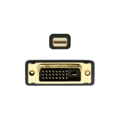 Cable conversor mini displayport aisens a125-0363/ mini displayport macho - dvi macho/ 2m/ negro - Imagen 2
