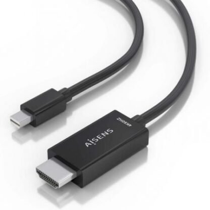 Cable conversor aisens a125-0890/ mini displayport macho - hdmi 4k macho/ 5m/ negro - Imagen 3
