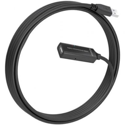 Cable alargador usb 2.0 aisens a101-0914/ usb macho - usb hembra/ 5m/ negro - Imagen 2