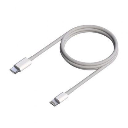 Cable usb 2.0 tipo-c lightning aisens a102-0543/ usb tipo-c macho - lightning macho/ hasta 2.5w/ 60mbps/ 50cm/ blanco