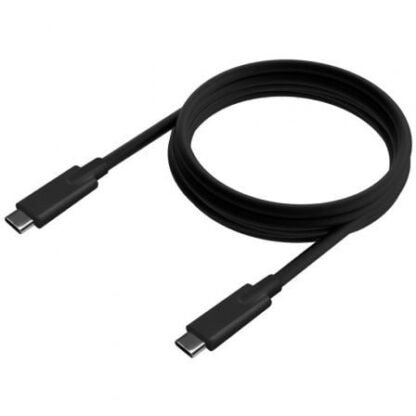 Cable usb 3.2 tipo-c aisens a107-0706 5gbps 3a 60w/ usb tipo-c macho - usb tipo-c macho/ hasta 60w/ 625mbps/ 4m/ negro - Imagen 2