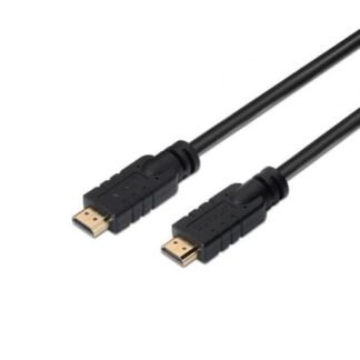 Cable hdmi 2.0 4k aisens a120-0373/ hdmi macho - hdmi macho/ hasta 10w/ 2250mbps/ 15m/ negro