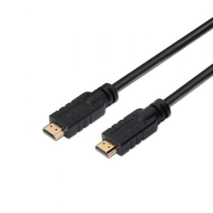 Cable hdmi 2.0 4k aisens a120-0373/ hdmi macho - hdmi macho/ hasta 10w/ 2250mbps/ 15m/ negro