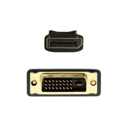 Cable conversor aisens a125-0366/ displayport macho - dvi macho/ hasta 5w/ 2300mbps/ 2m/ negro - Imagen 2