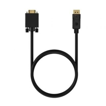 Cable conversor aisens a125-0552/ displayport macho - vga macho/ hasta 5w/ 2300mbps/ 1m/ negro - Imagen 3