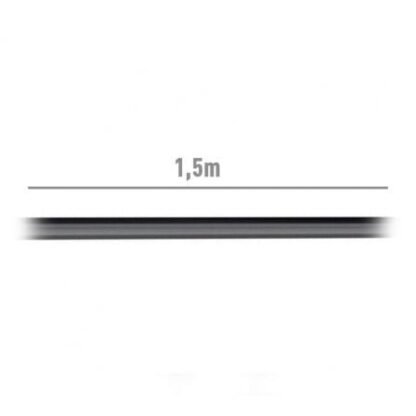 Cable alimentación aisens a132-0167/ cee(7-7) macho - c13 hembra/ hasta 1500w/ 1.5m/ negro - Imagen 3
